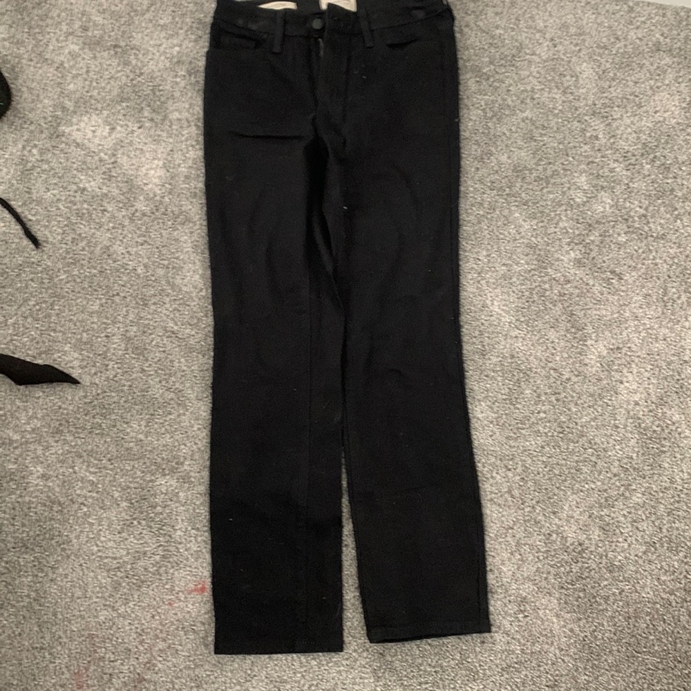Black Straight Jeans